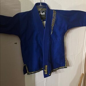 Kids Blue Jiu-Jitsu Costume. Good for Martial art’s training.